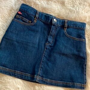 Girl’s Lacoste Denim Skirt size 10 🐊🐊🐊